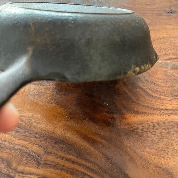 Birmingham Stove and Range BSR Cast Iron Skillet Pan NO. 3 6 5/8 IN. Pre 1950s - Picture 7 of 8